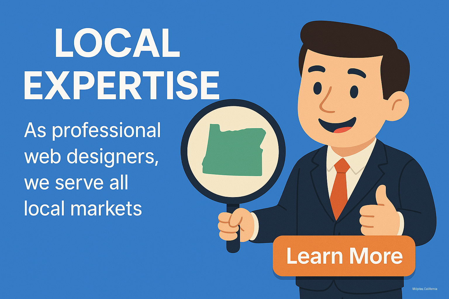 Local Milpitas, California Web Design